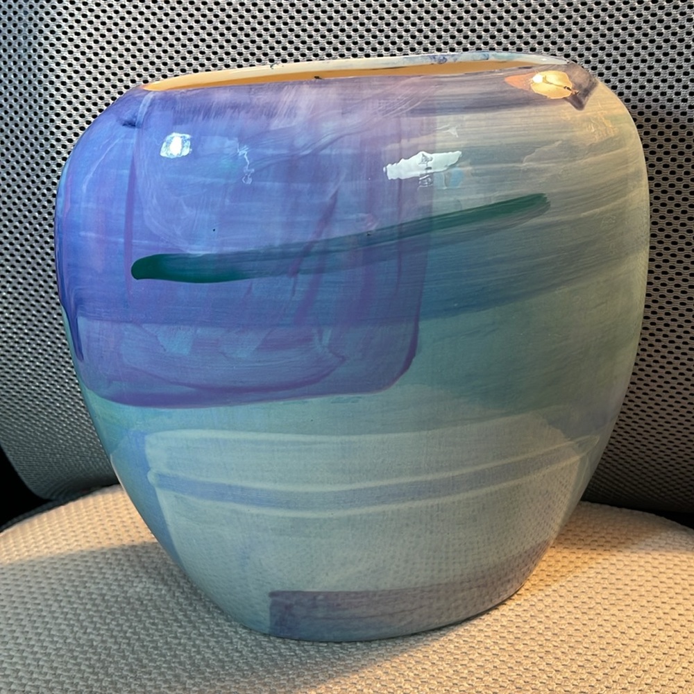 Vintage Randy Redfield‎ Kibak Ceramic Pottery Vase